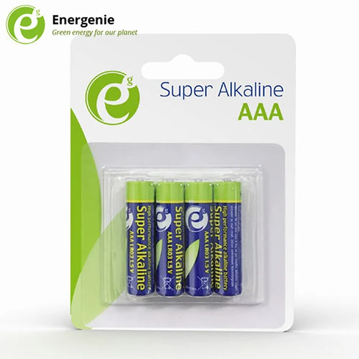 Αλκαλικές Μπαταρίες Energenie AAA 4-PACK