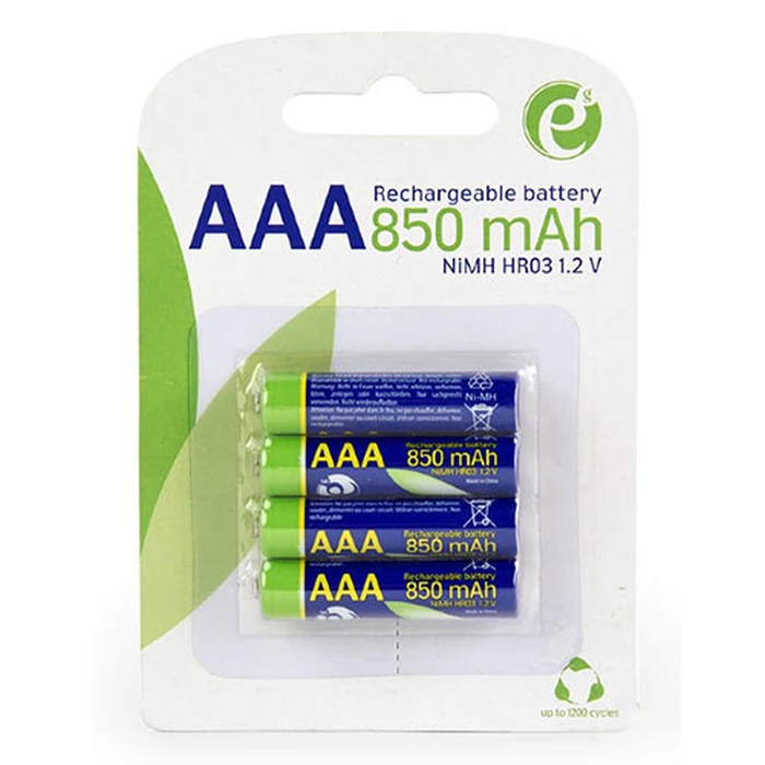 Επαναφορτιζόμενες Μπαταρίες Energenie READY to USE AAA 850MAH 4PCS/PACK