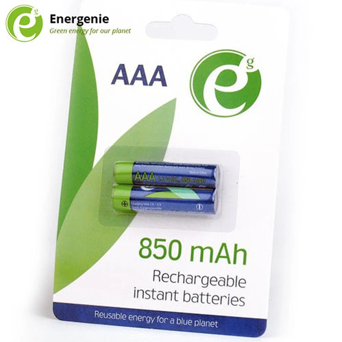 Επαναφορτιζόμενες Μπαταρίες Energenie READY to USE AAA 850MAH 2PCS/PACK