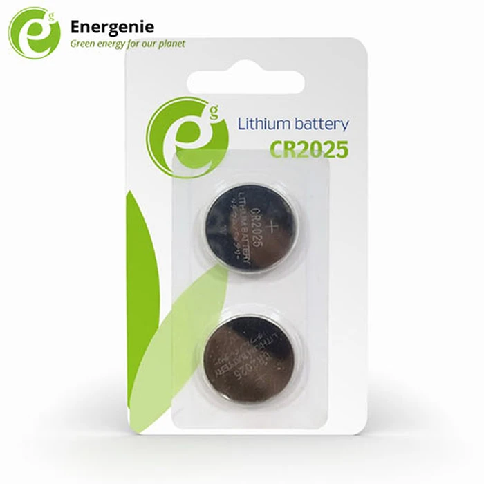 Μπαταρίες Ρολογιών Energenie BUTTON CELL CR2025 2-PACK