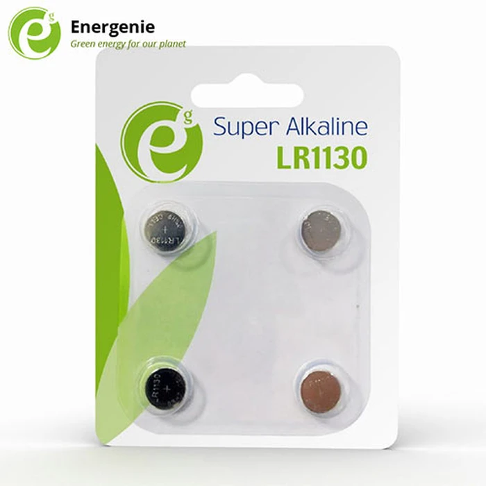 Μπαταρίες Ρολογιών Energenie BUTTON CELL LR1130 4-PACK
