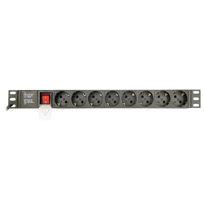 Πολύπριζο Rack Energenie PDU 8 SCHUKO SOCKETS 1U 16A C14 PLUG 3M