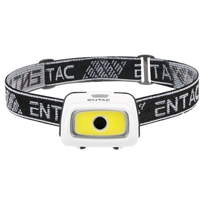 Φακός Κεφαλής Entac 5+3W (3xAAA Δεν Περιλαμβ.) ʼσπρο