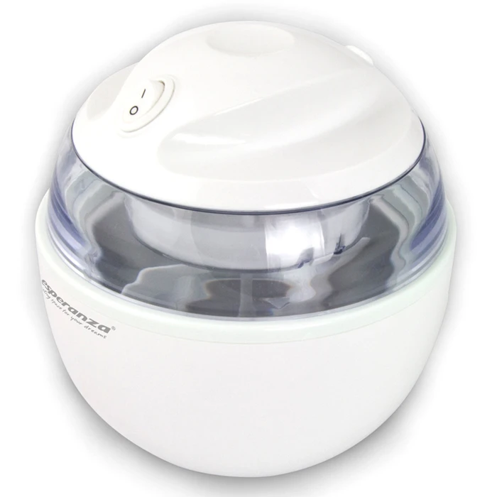Παγωτομηχανή Esperanza Vanilla EKI001, 0.6L, λευκή