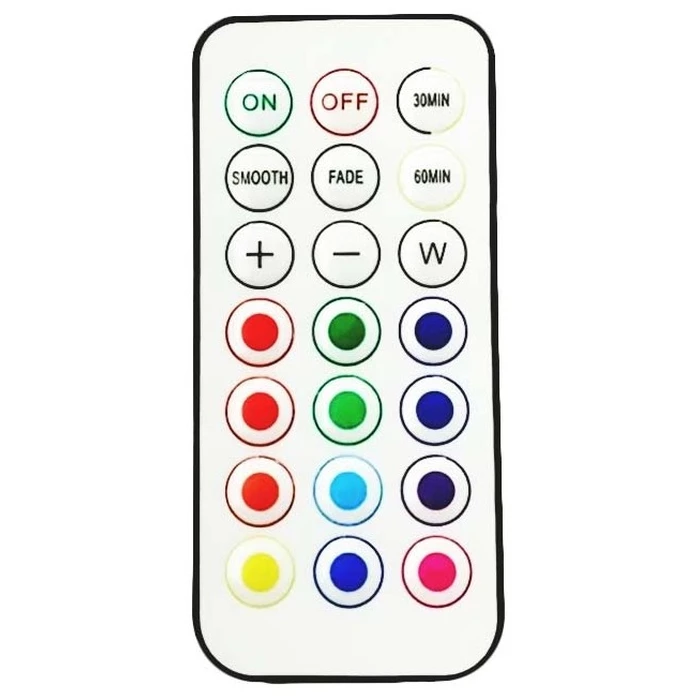 Φωτάκι Νυκτός Entac Mini Φορητό 0,45W RGB RC 6τμχ/σετ