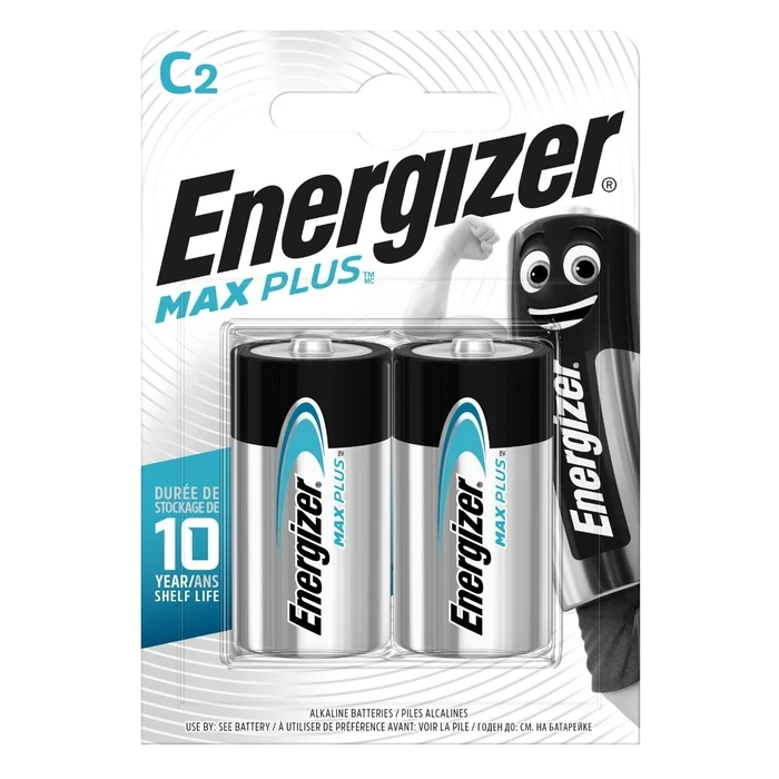Αλκαλικές Μπαταρίες Energizer Max Plus C (2 τμχ)