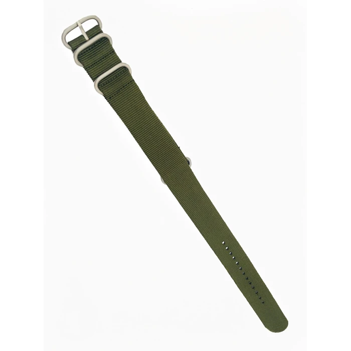 Ανδρικό Λουράκι ENE Enes-Veo (23mm) Υφασμάτινο Dark Πράσινο