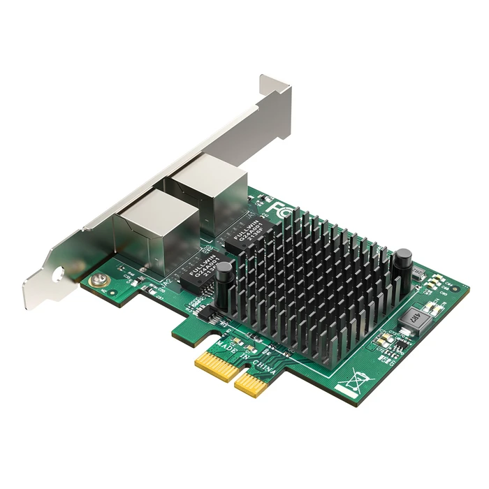 Κάρτα Επέκτασης Δικτύου Edup PCIe σε 2X Rj45 Ep-9613, 1000Mbps