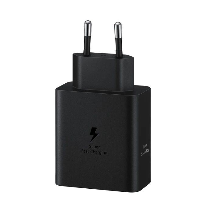 Samsung Dual 50W USB-C Power Adapter with USB-C to USB-C Cable (EP-T5020X) Black