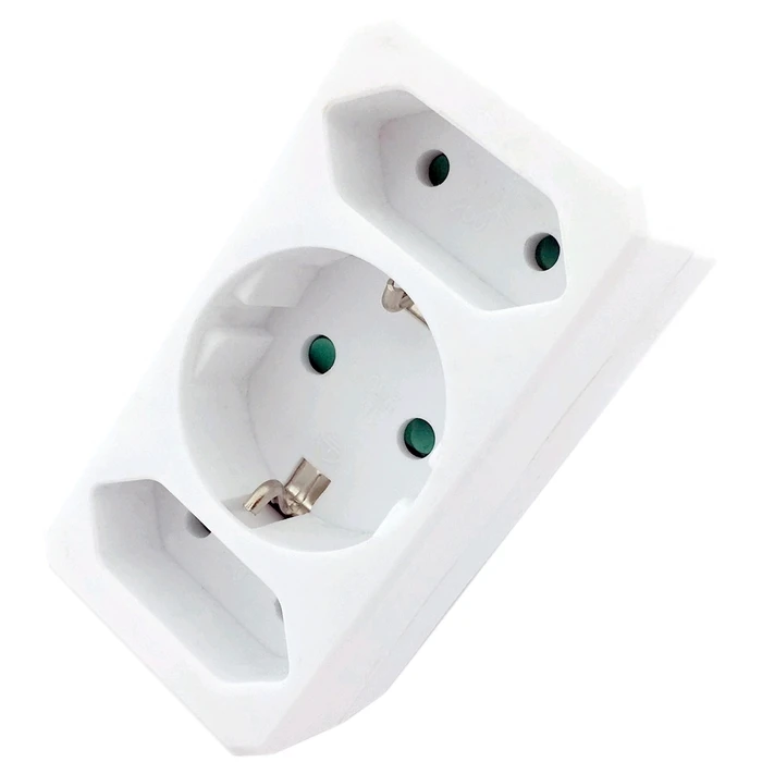 Αντάπτορας Σούκο Entac Σε 2 Διπολικά +1 Σούκο EPAG-1EE2E