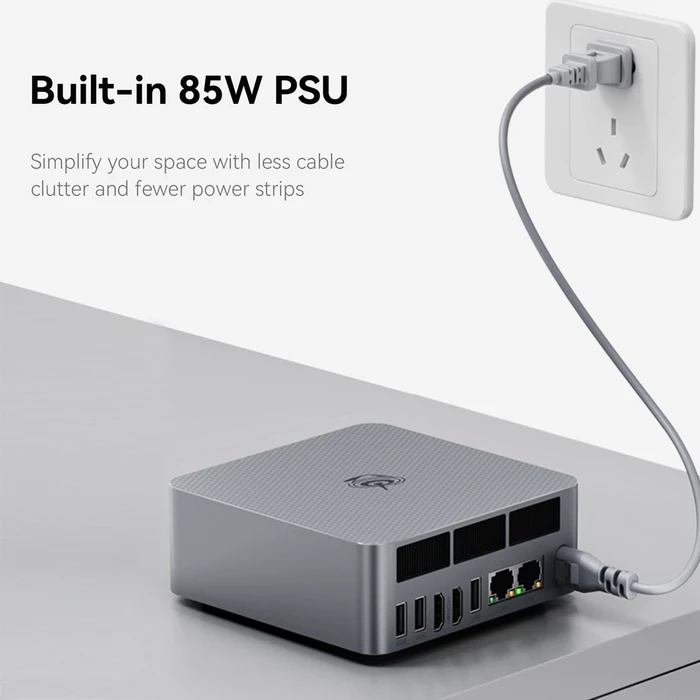 BEELINK mini PC EQR7 (AMD Ryzen 7 7735U / 16GB LPDDR5 / 500GB M.2 / Windows 11 Pro)
