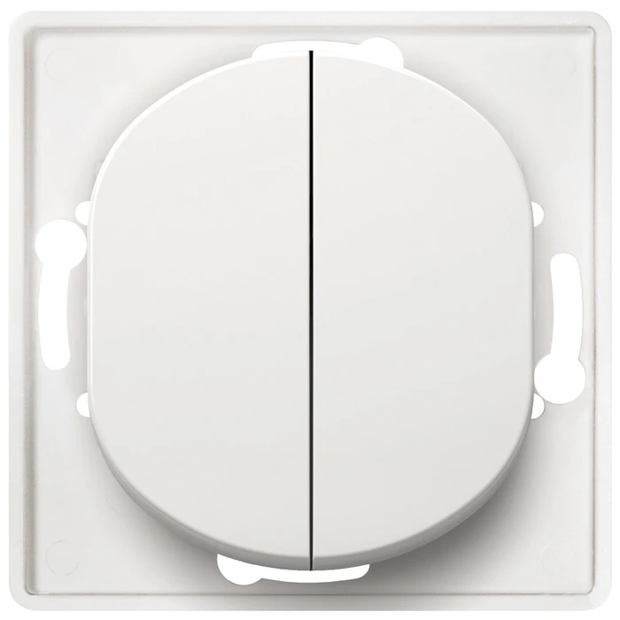 Διακόπτης Τοίχου EON E606.0 Serial without cover frame white