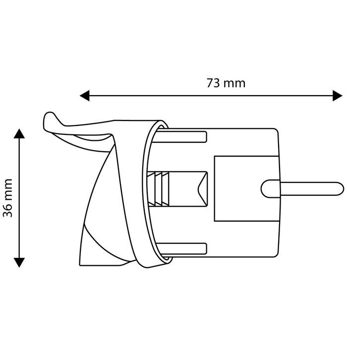 Φις Σούκο Entac Αρσενικό IP20 ERWP20G