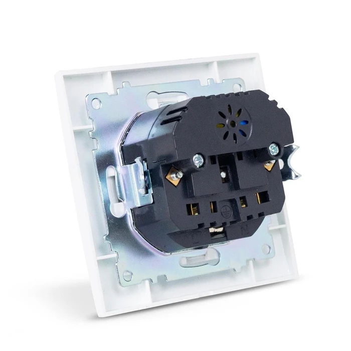 Πρίζα Ρεύματος Entac Arnold Recessed earthed + 2 USB 2.1A (total) White