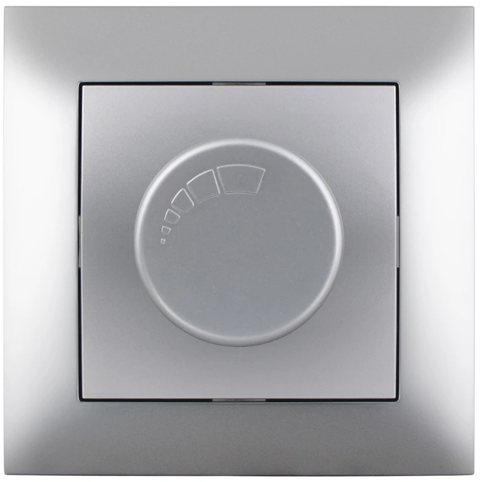 Διακόπτης Dimmer Entac Arnold Recessed max.200W Silver