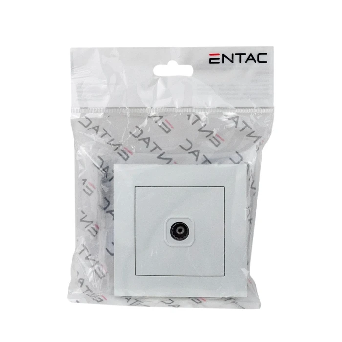 Πρίζα Κεραίας Entac Arnold Recessed socket End type White