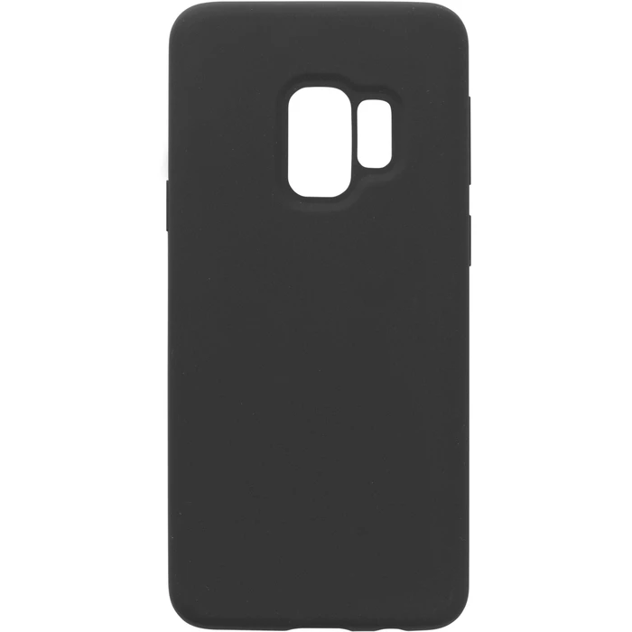 Silicone Back Cover Black (Galaxy S9)