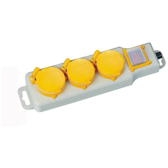 Πολύπριζο Entac με Διακόπτη 3 Θέσεων Στεγανό IP44 3G1.5 1.5m