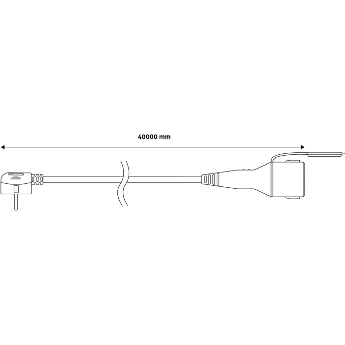Προέκταση Entac IP44 3g2.5mm2 40m