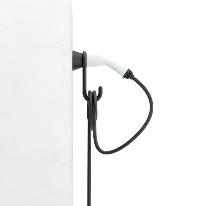 ENERGENIE Μαύρο Στήριγμα Καλωδίου Φόρτισης EV (EV-CH-01) - Πακέτο 24 τεμ.