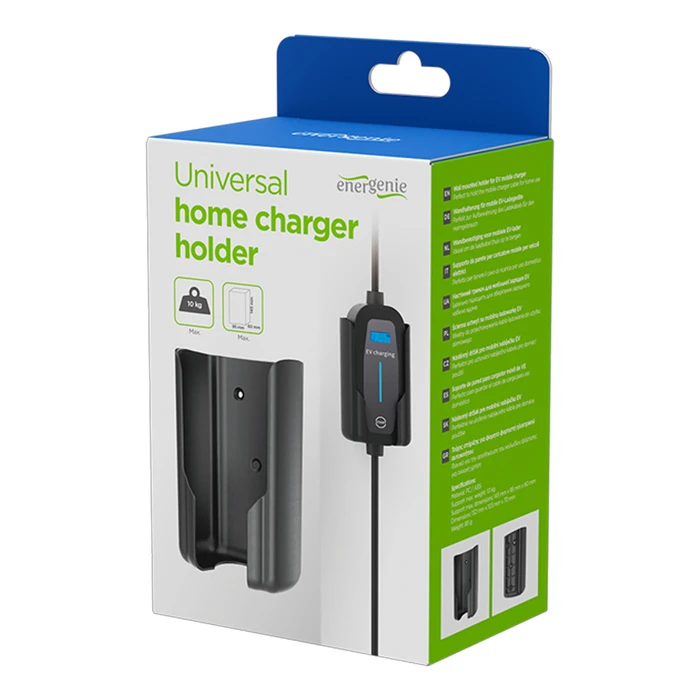 ENERGENIE Επιτοίχια Βάση Στήριξης Φορτιστή EV (EV-CHW-03) — Βάση για καλώδιο Type-2
