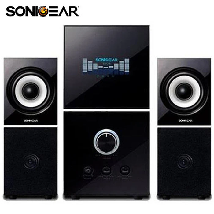 Ηχεία Υπολογιστή Sonic GearS EVO5 PRO Bluetooth MULTIMEDIA Audio 2,1 Black