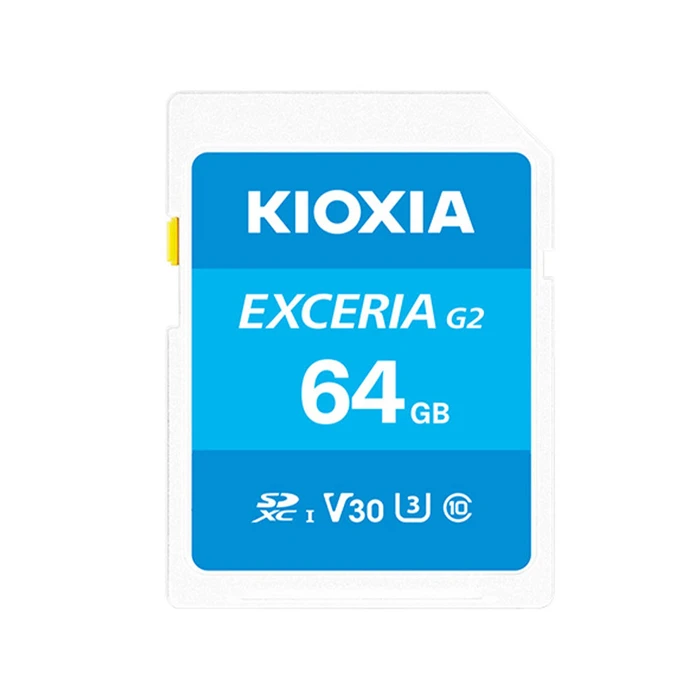 Κάρτα Μνήμης SD 64GB Kioxia EXCERIA UHS I GEN2 U3 V30