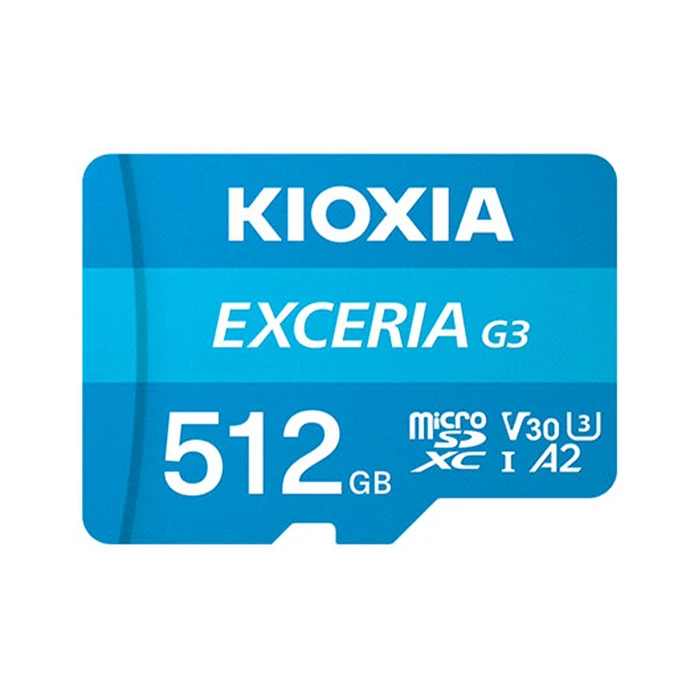 Micro SD Kioxia Exceria Gen3 512GB UHS I U3 V30 With Adapter
