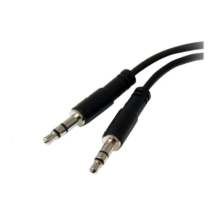 Αντάπτορας Ήχου StarTech.com 3.5mm Audio Jack Y Cable - Headset Splitter - 1 x 3.5mm 4 Position Socket 2 x 3.5mm 3 Position Plug - Black