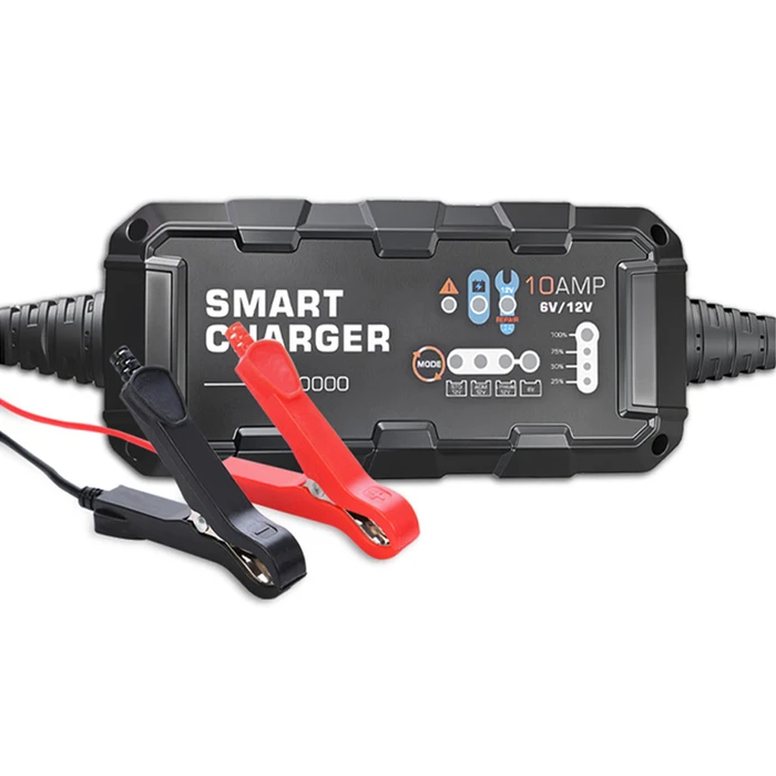 BYGD φορτιστής συντηρητής μπαταρίας αυτοκινήτου F10000 6V 2A 12V 10A