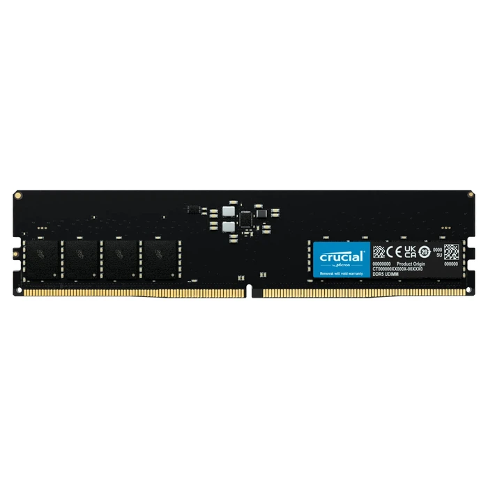Crucial RAM Μνήμη Υπολογιστή CT32G56C46U5T 32 GB DDR5 5600 UDIMM CL46 Tray