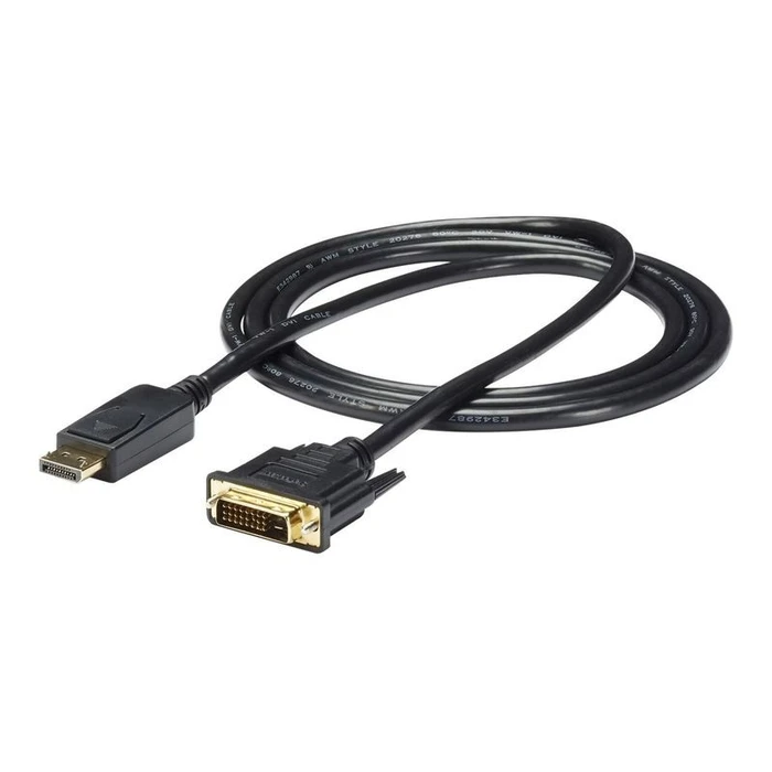 Καλώδιο DisplayPort StarTech to DVI - 6ft / 2m - 1920 x 1200 - M/M Passive DisplayPort Monitor (DP2DVI2MM6) - Video - 1.8 m