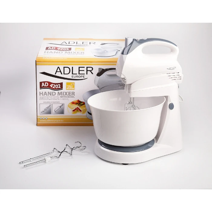 Μίξερ Επιτραπέζιο Adler AD 4202 Stand White 300 W