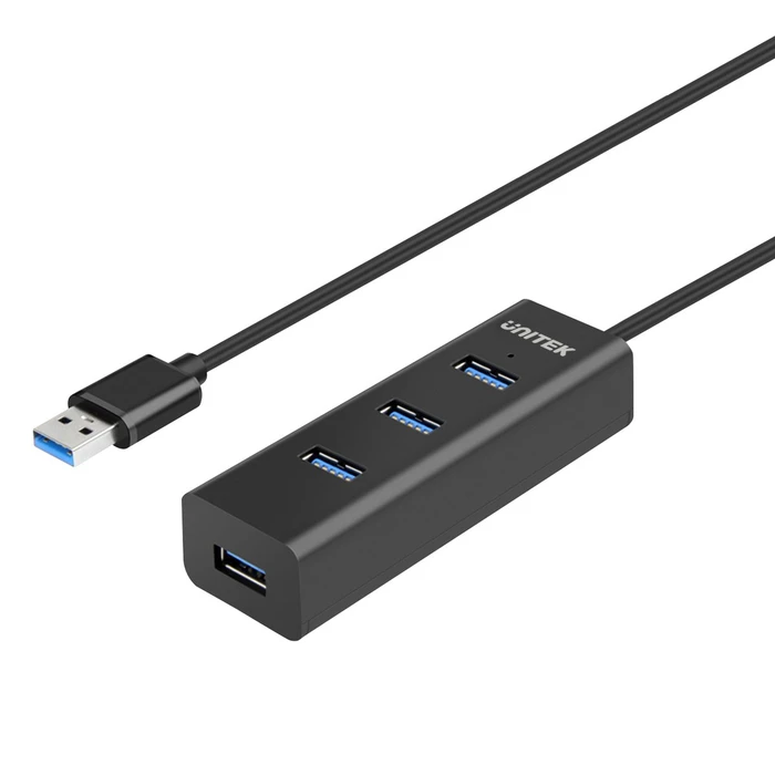 USB Hub UNITEK Y-3089 (3.1 Gen 1) Type-A 5000 Mbit/s Black