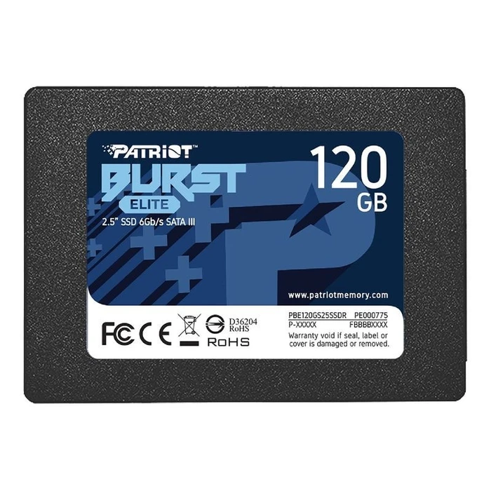 Σκληρός Δίσκος SSD 120GB Patriot Burst Elite - 2.5" - SATA 6 GB/s