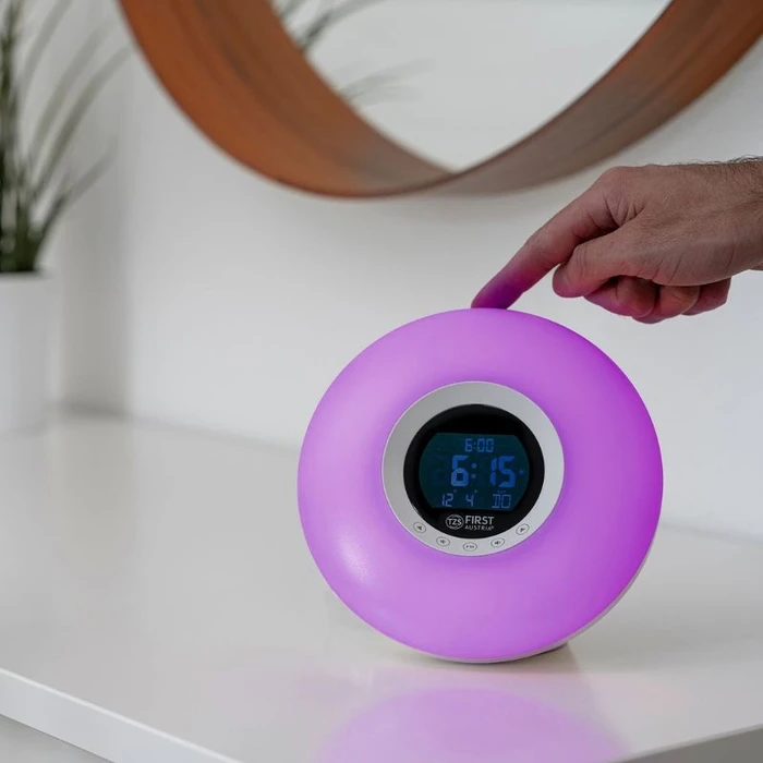 Ψηφιακό Ξυπνητήρι-Φωτιστικό Με Ραδιόφωνο First Austria FA-2419-1 