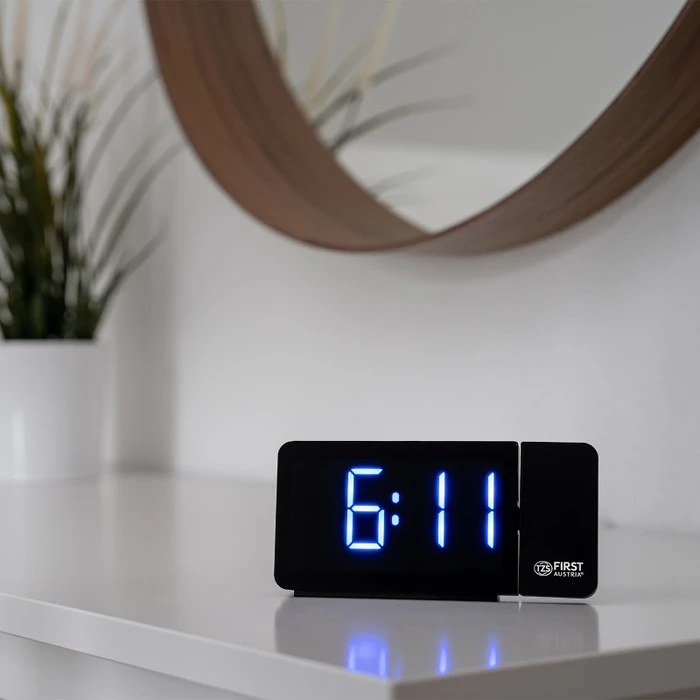 Ψηφιακό Ξυπνητήρι First Austria FA-2419-BU Μαύρο