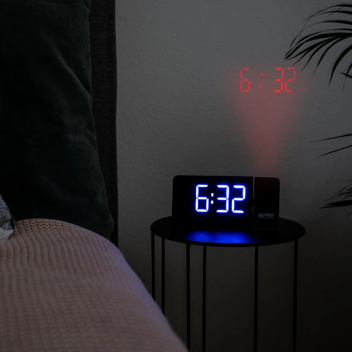 Ψηφιακό Ξυπνητήρι First Austria FA-2419-BU Μαύρο