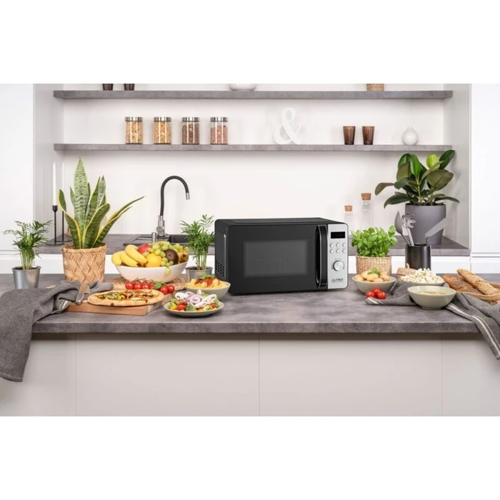 Φούρνος Μικροκυμάτων First Austria FA-5002-6 Ιnox 20L, 700W, GRILL 800W