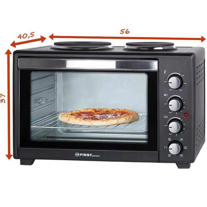 Φουρνάκι First Austria FA-5045-4 Με 2 Εστίες 45L 3200W