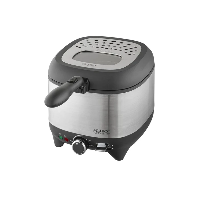 FIRST AUSTRIA Φριτέζα FA-5058-3 2,5L 1600W με Παράθυρο Ελέγχου και Αφαιρούμενο Δοχείο Λαδιού Μαύρη