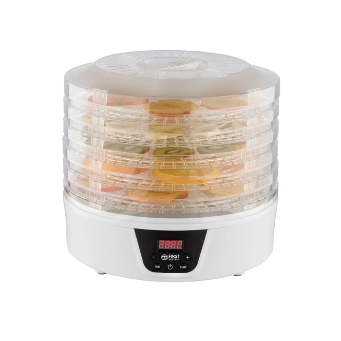 Αποξηραντής Τροφίμων 5 Επιπέδων 380w Ψηφιακός First Austria FA-5126-8 