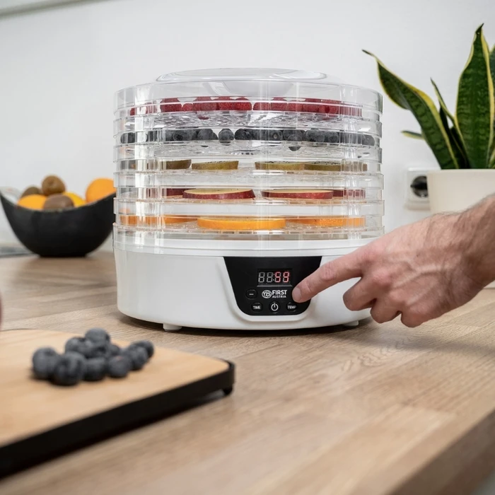 Αποξηραντής Τροφίμων 5 Επιπέδων 380w Ψηφιακός First Austria FA-5126-8 