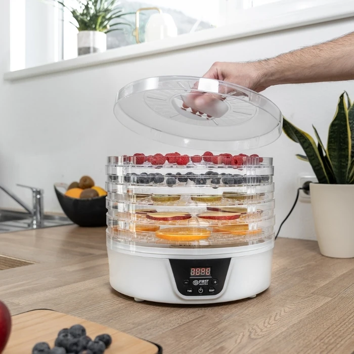 Αποξηραντής Τροφίμων 5 Επιπέδων 380w Ψηφιακός First Austria FA-5126-8 