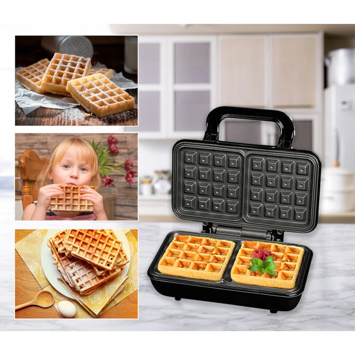 Βαφλιέρα First Austria FA-5305-4 Αντικολλητική για 2 βάφλες 700 W