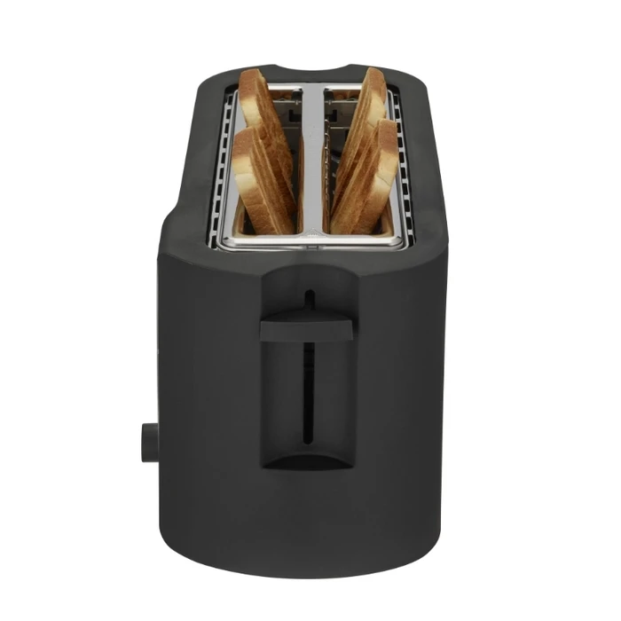 Φρυγανιέρα 4 Θέσεων Και 2 Υποδοχών 1500w First Austria FA-5366-1 Μαύρη