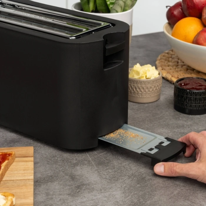 Φρυγανιέρα 4 Θέσεων Και 2 Υποδοχών 1500w First Austria FA-5366-1 Μαύρη