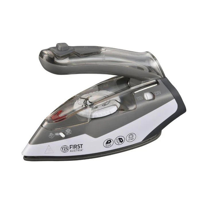 Ατμοσίδερο First Austria FA-5640-3 ταξιδιού με κεραμική πλάκα και διπλή τάση ρεύματος 70ml 1100 W