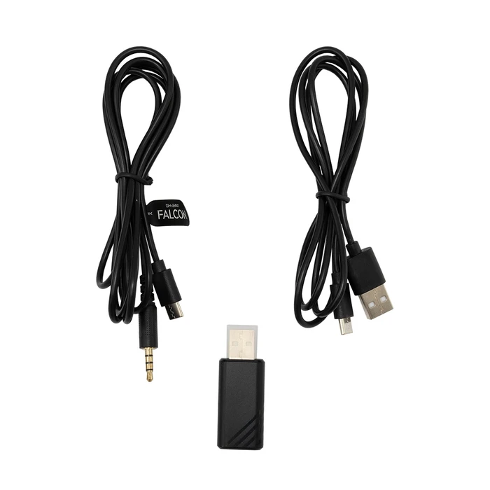 Gaming Headset White Shark Triple Mode (Wired/Wireless/Bt) Gaming Wgh-2441 Black