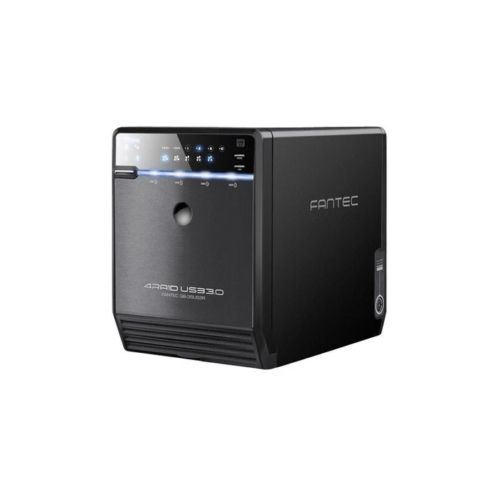 Θήκη Σκληρού Δίσκου 3,5 Fantec QB-35 US 3 R black 4Bay Box Raid
